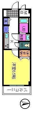 ダンケシェーン平野郷の間取り画像
