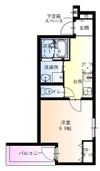 フジパレス今川駅東II番館の間取り画像
