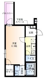 フジパレス天王寺東III番館の間取り画像