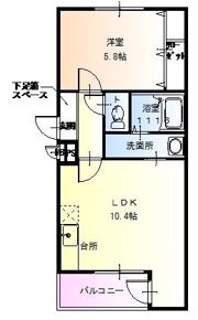 パラッツォ・ドゥーエの間取り画像
