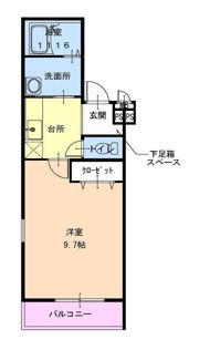 フジパレス今川EASTの間取り画像