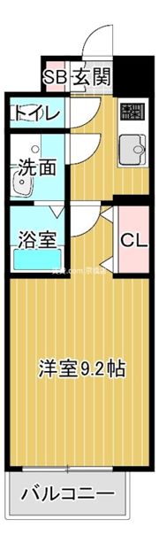 ララプレイス大阪城公園ノルドの間取り画像