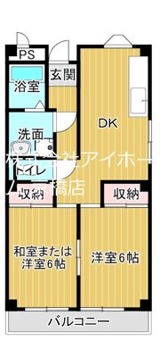 サンライズツイン関目2号館の間取り画像