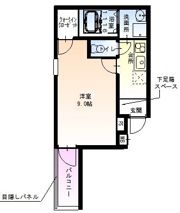 フジパレス住吉公園の間取り画像