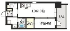 グランドゥーエ永和駅前の間取り画像