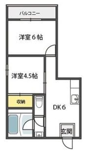 サイレンスハイムの間取り画像
