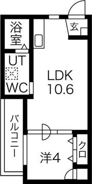 Fmaison住吉公園南の間取り画像