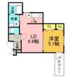 ラフィーネ聖天坂VII番館の間取り画像