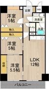 パークモダン住之江公園の間取り画像