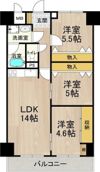 パークモダン住之江公園の間取り画像