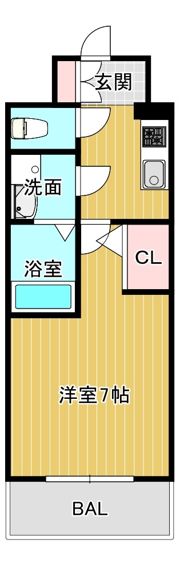 エスリード京橋グランテラスの間取り画像