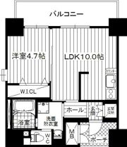 SunSunなんば弐番館の間取り画像