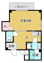 シャルム千林三番館の間取り画像