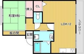 ロータスハイツの間取り画像