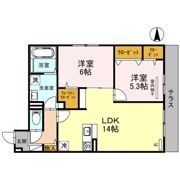 Maison du espoir（メゾン ド エスポワール）の間取り画像