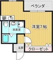 ウェルバート瓜破の間取り画像