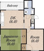 エスポワールの間取り画像