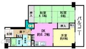 ユニハイム平野北の間取り画像