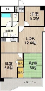 フェニックスロベニューの間取り画像