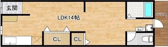 加美東5丁目貸家の間取り画像