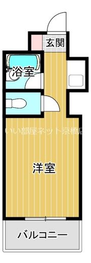 スカイ都島の間取り画像