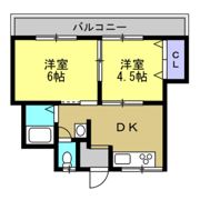 コーポひずるの間取り画像
