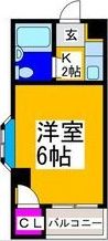 パークサイドフジIIの間取り画像