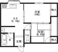 サン＆ピースの間取り画像