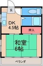 ハイツノブの間取り画像