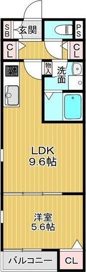 HandP平野の間取り画像