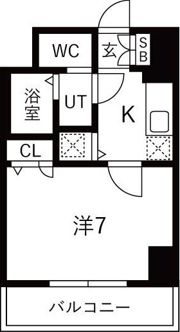 ララプレイス ザ・京橋ステラの間取り画像