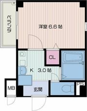 サーペント中津の間取り画像