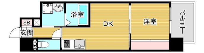 GARDENIA鶴見の間取り画像