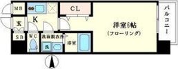 エスリード大阪シティグランツの間取り画像