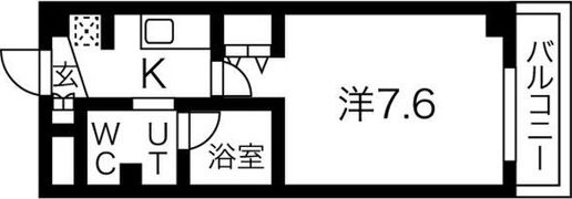 ガゼルコーヴ高倉の間取り画像