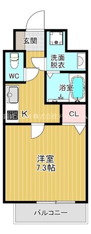 Metrosa深江橋の間取り画像