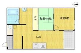南松竹マンションの間取り画像