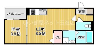 F asecia Velosの間取り画像