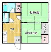 茜マンションの間取り画像