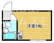 ファッション長居ハイツの間取り画像