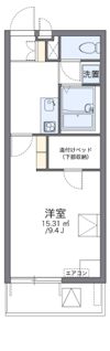 レオパレス太子堂の間取り画像