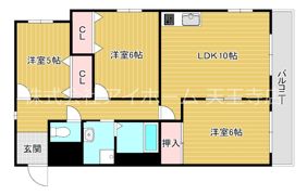 ドムール清水丘の間取り画像