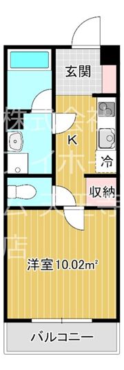 カルムビレッジ東田辺の間取り画像