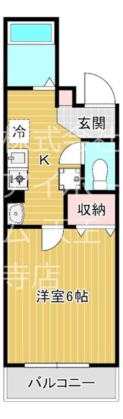 ルポゼ スギモトの間取り画像