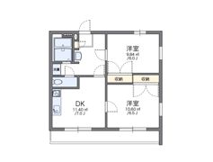 レオパレス翼IIIの間取り画像