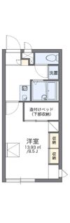 レオパレス島上の間取り画像