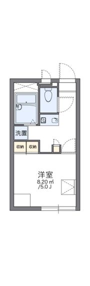 レオパレス平野の間取り画像