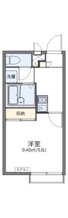 レオパレスハワースの間取り画像