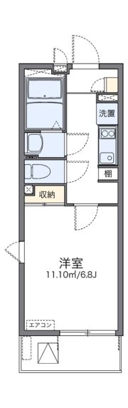 レオネクストフローラ鈴蘭台の間取り画像