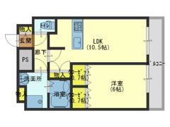 プレサンス大阪城公園パークプレイスの間取り画像